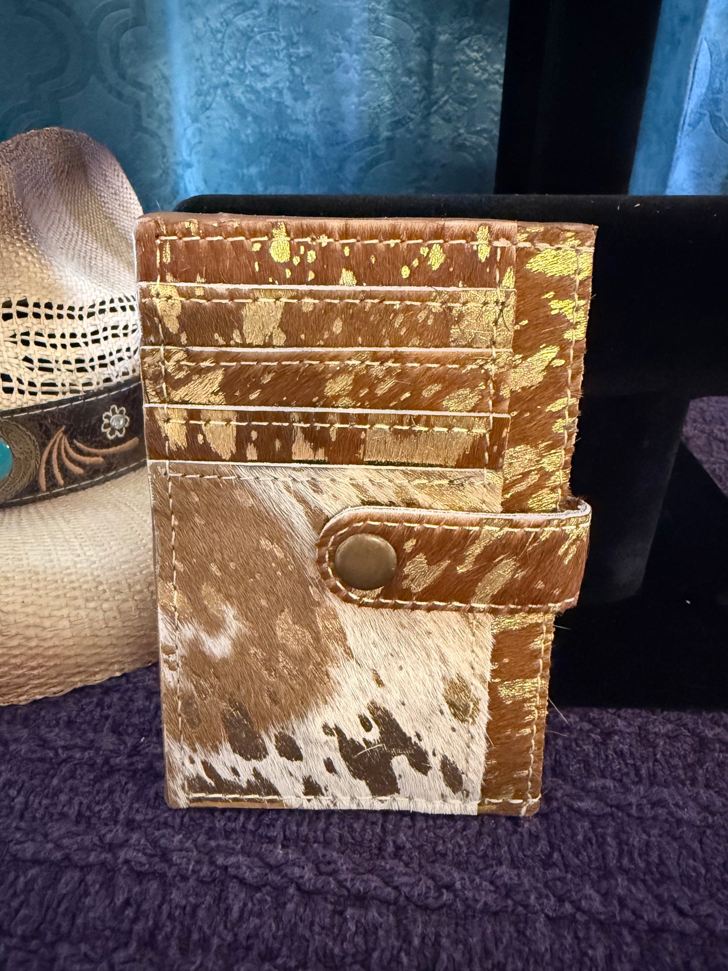 Leather & Cowhide coin and card holders
