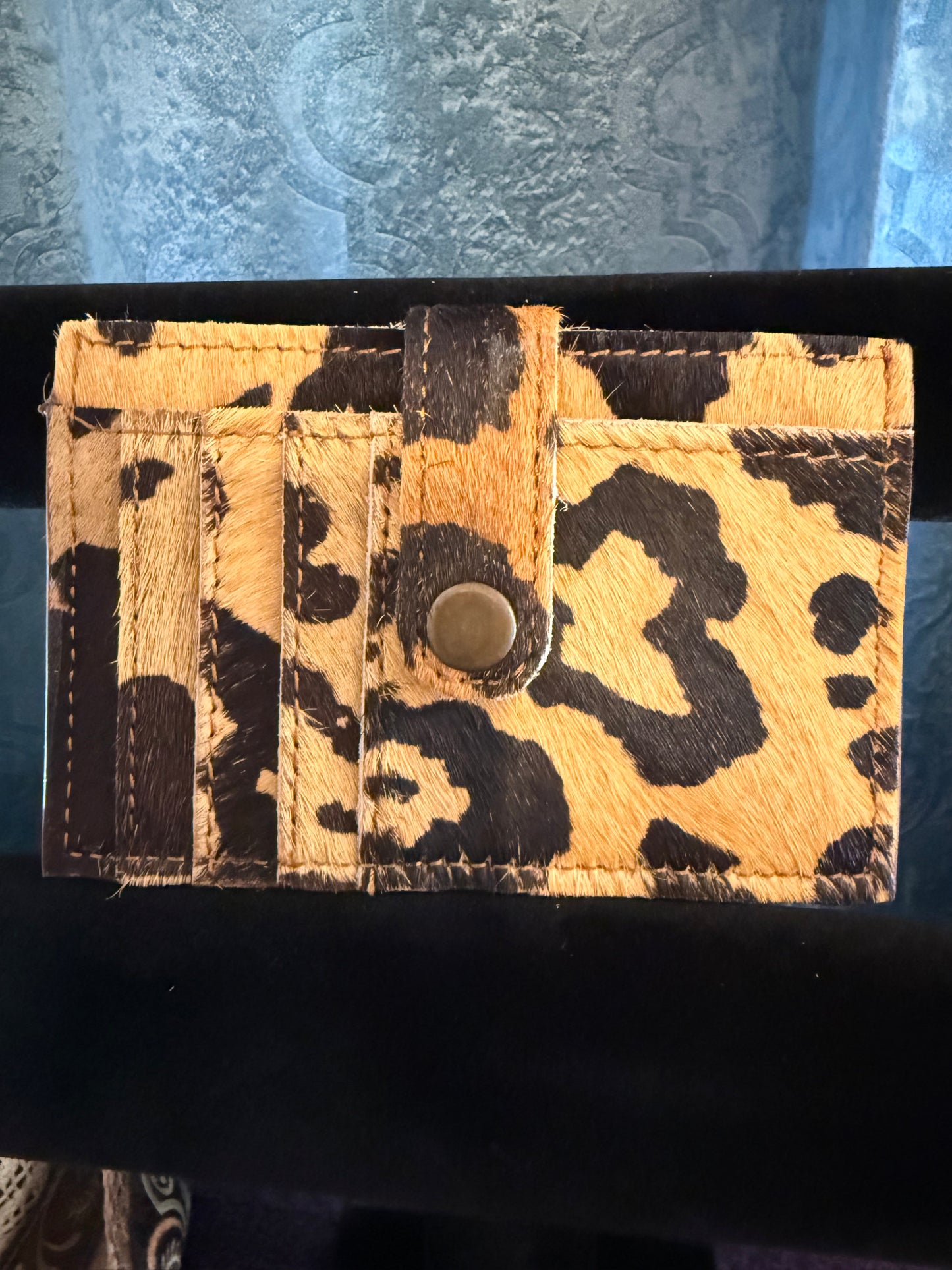 Leather & Cowhide coin and card holders