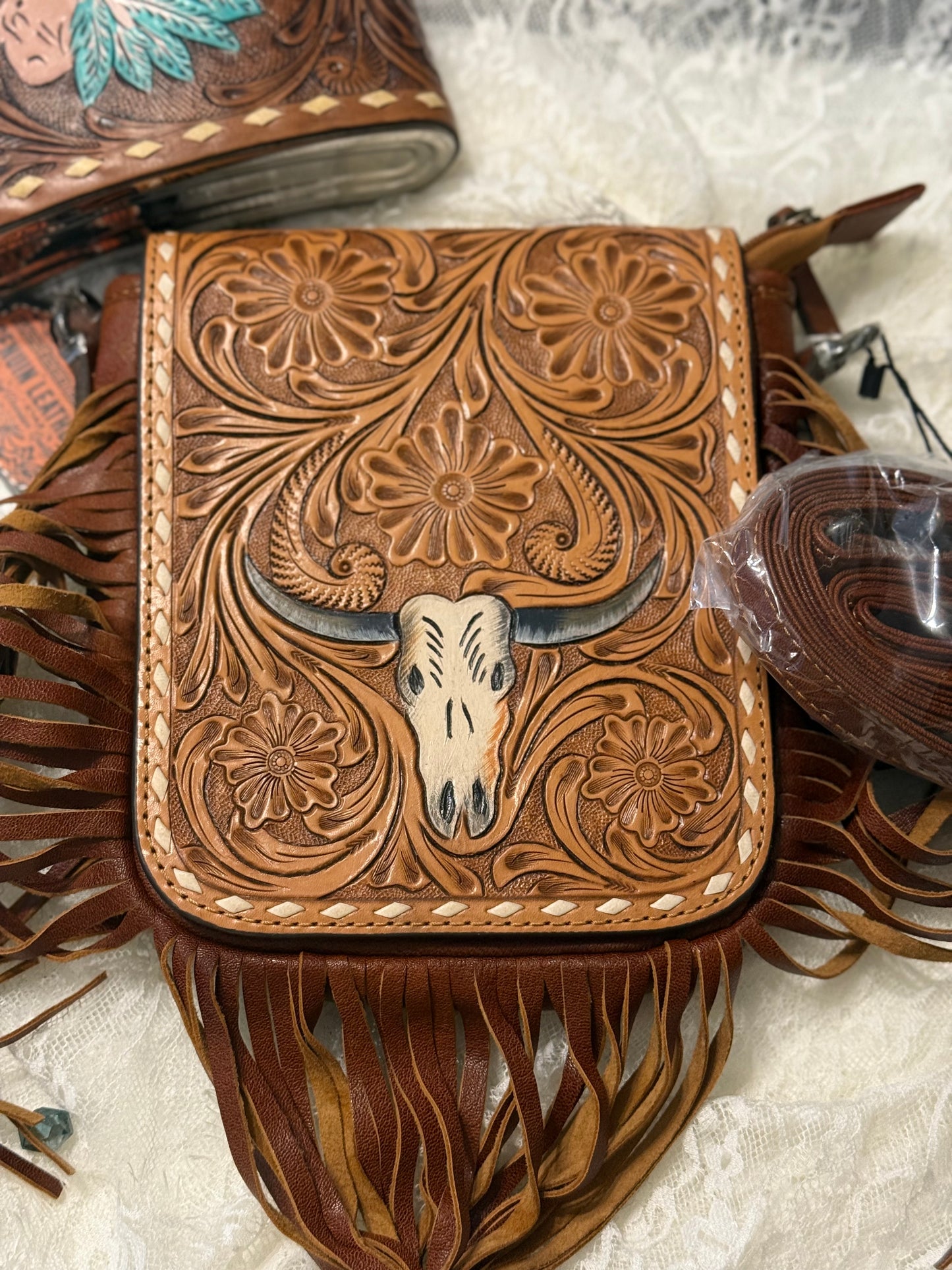 Genuine Leather Crossbody