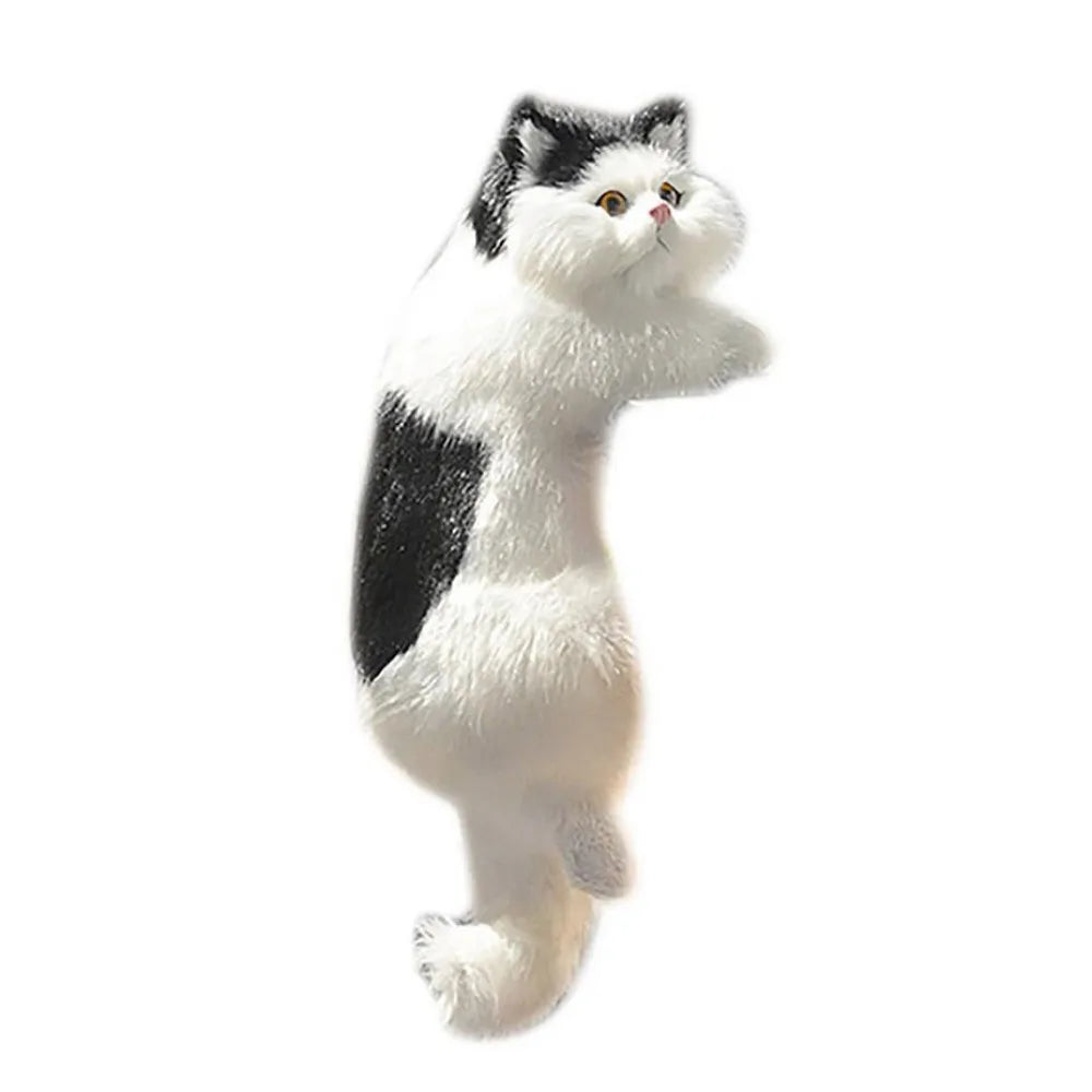Stuffed Hanging Cat Decoration Soft & Realistic