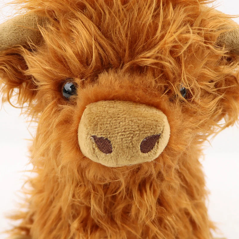 Stuffed Highland Cow Plushie