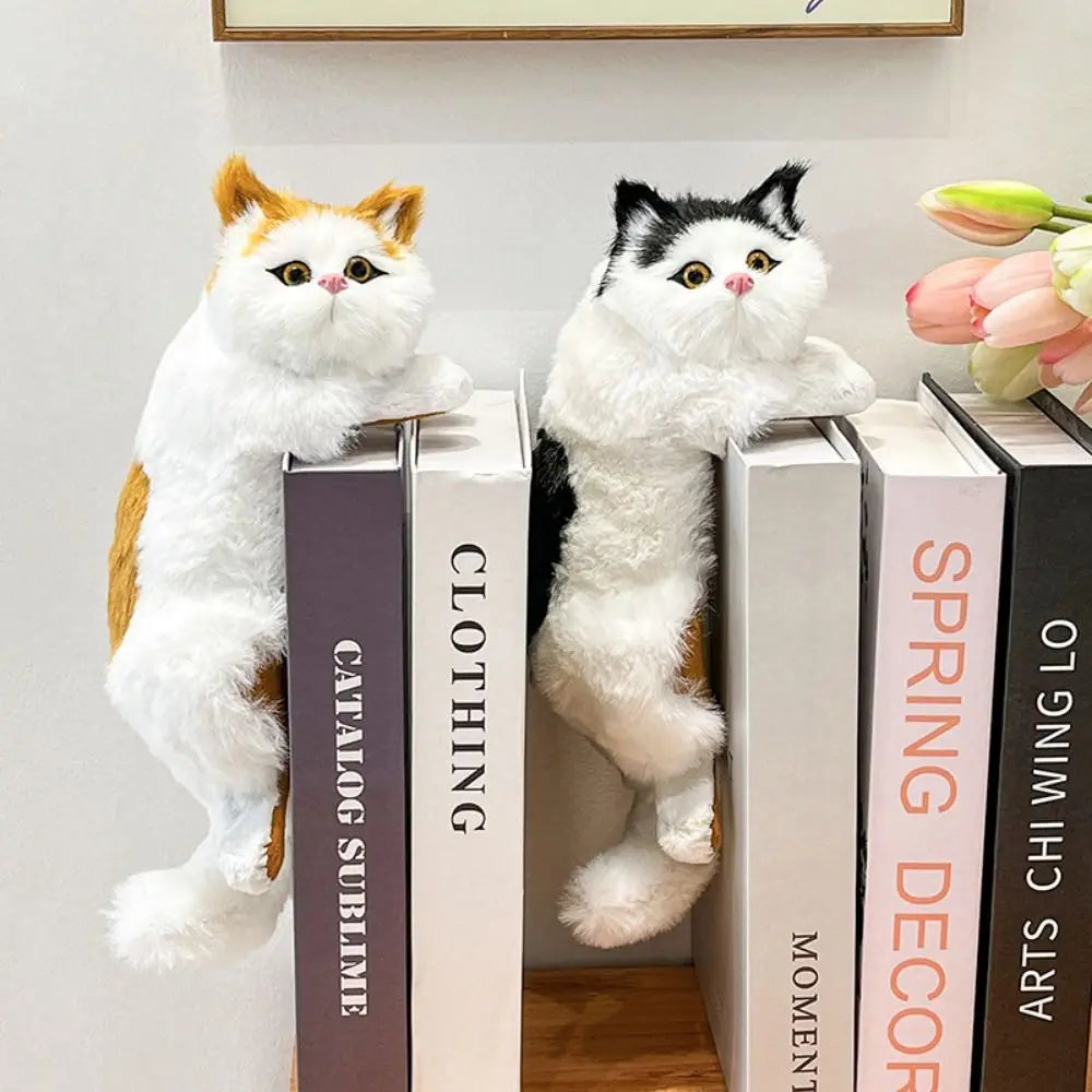 Stuffed Hanging Cat Decoration Soft & Realistic
