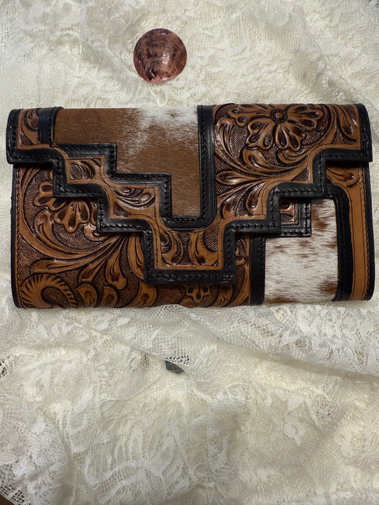Genuine Leather Wallet - Brown