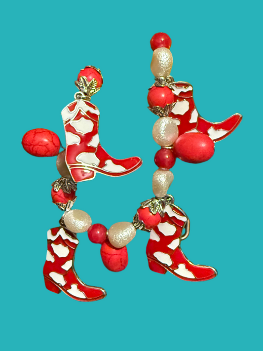 Cowboy Boot Charm Bracelet