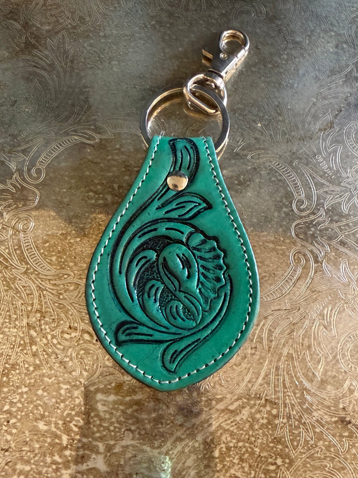 Genuine Leather Keychain