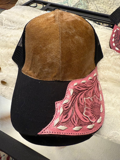 Cowhide & Leather Ball Caps