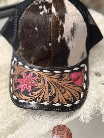 Cowhide & Leather Ball Caps