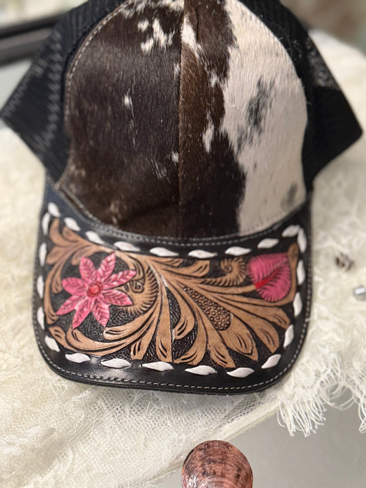 Cowhide & Leather Ball Caps
