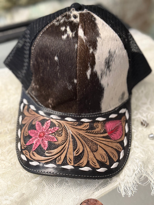 Cowhide & Leather Ball Caps