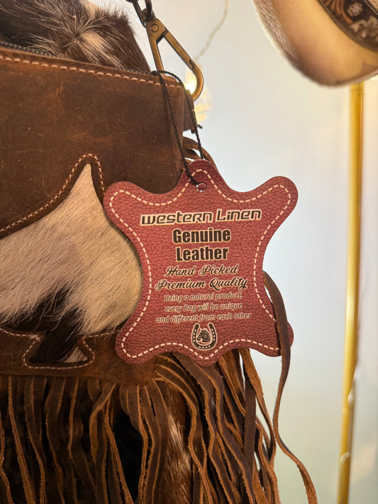 Leather & Cowhide Crossbody