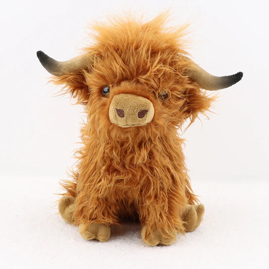 Stuffed Highland Cow Plushie